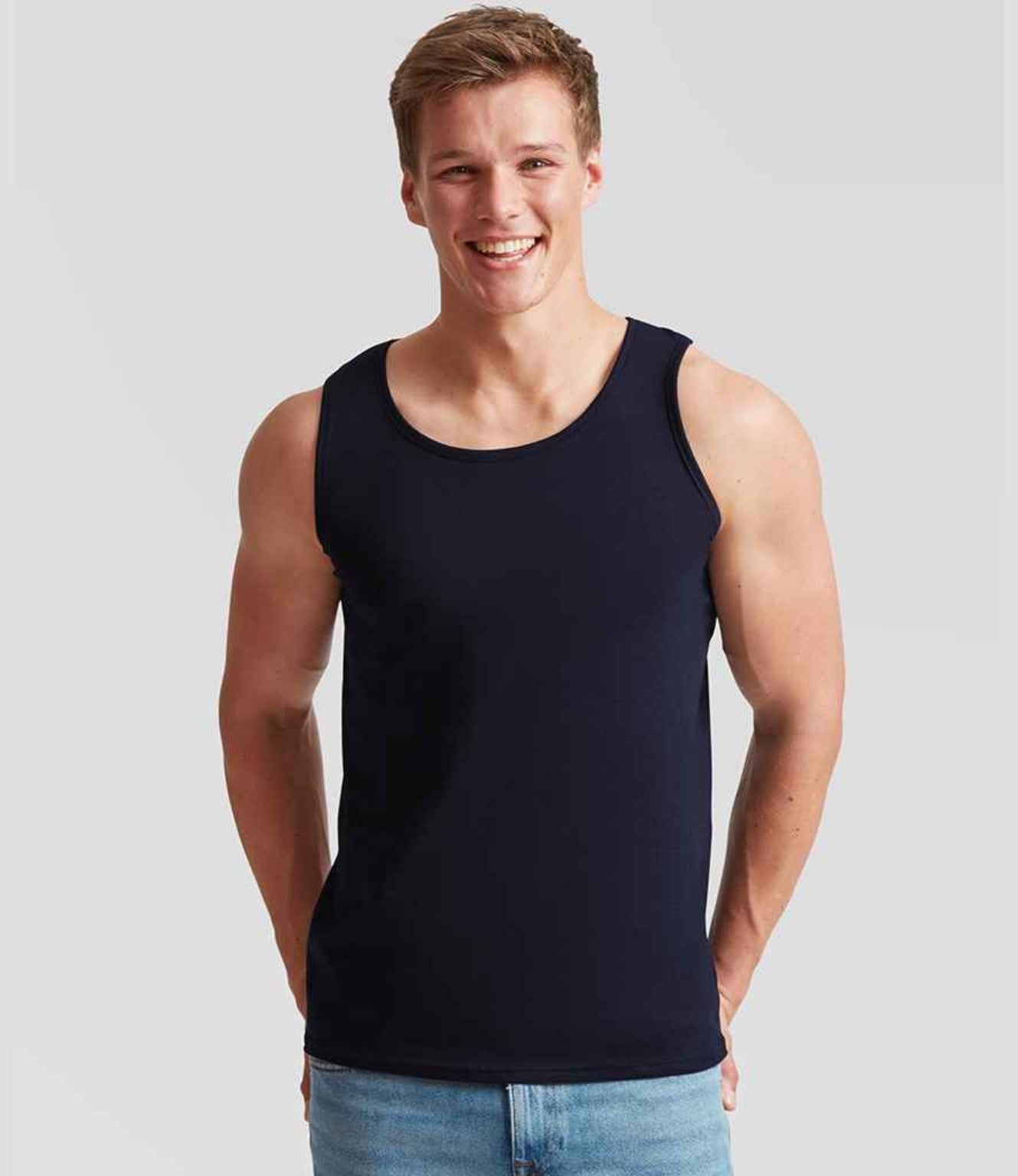 Men's deep navy vest