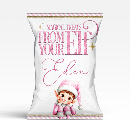 Pink Elf Treat Packet - Fill yourself