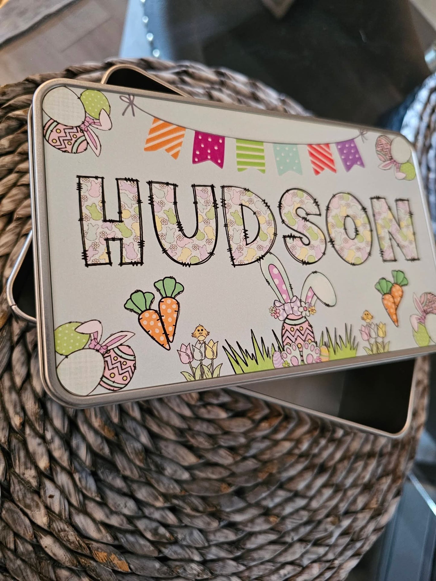 Personalised Easter Treat Tin