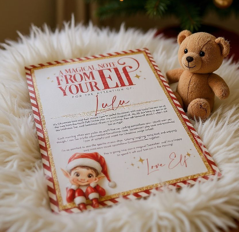 Personalised Christmas Letter from your Elf