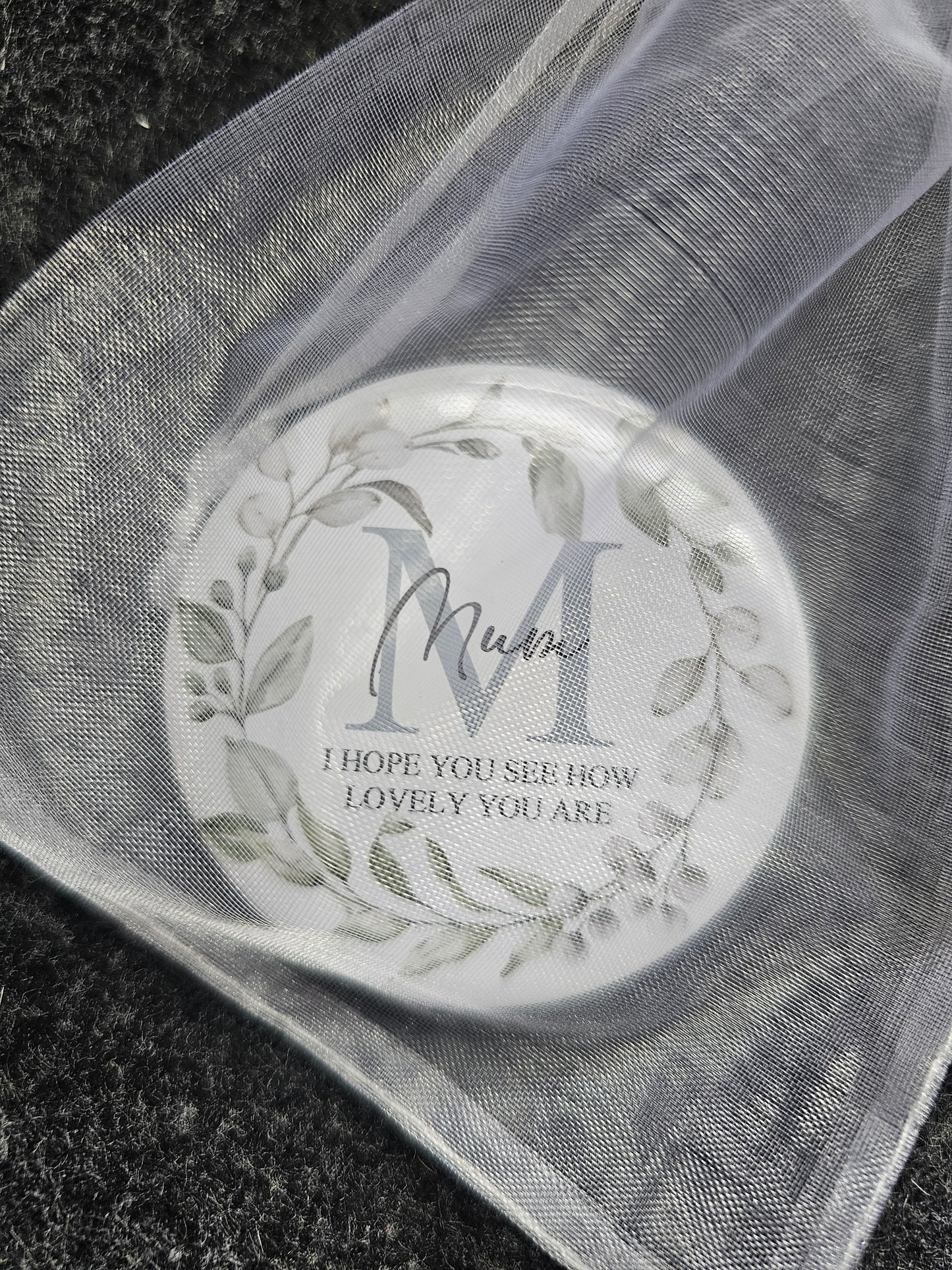 Personalised Pocket Mirror – Custom Compact Mirror Gift