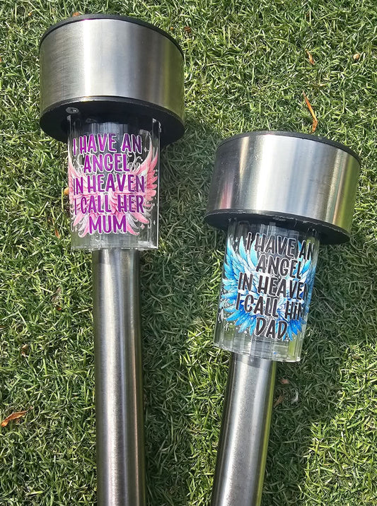 In memory remembrance solar light
