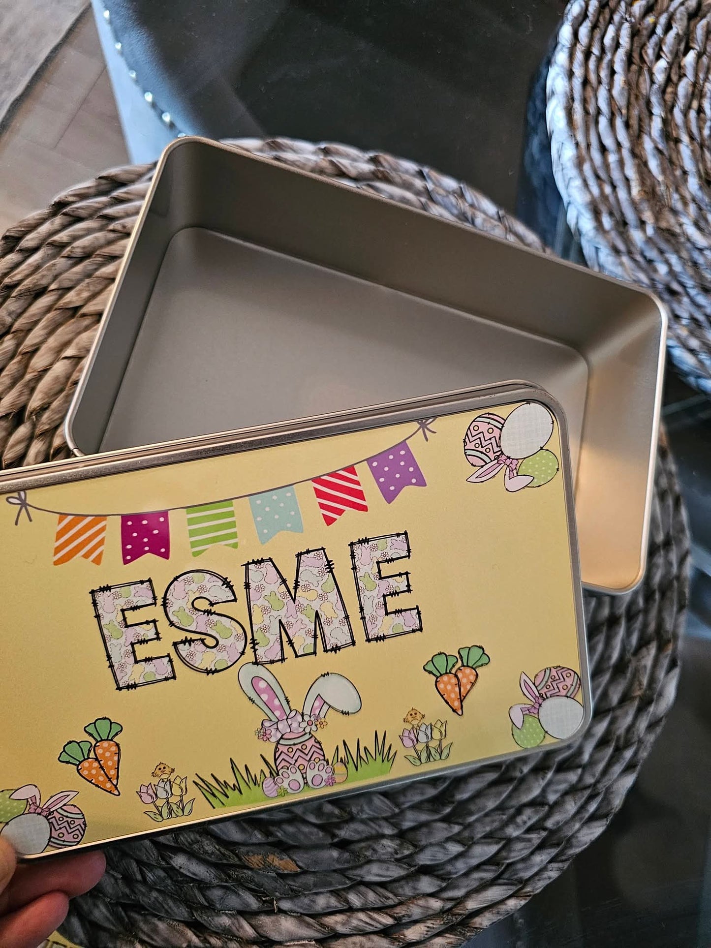 Personalised Easter Treat Tin