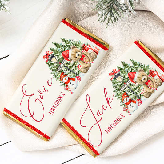 Bear chocolate wrapper