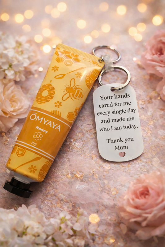 Hand Cream & Keyring Gift – A Small Thank You for Everything She’s Done