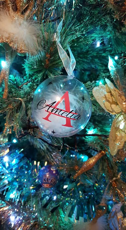 Name and Initial Personalised Bauble