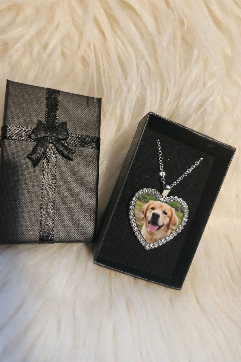 Personalised Photo Heart Shaped Necklace