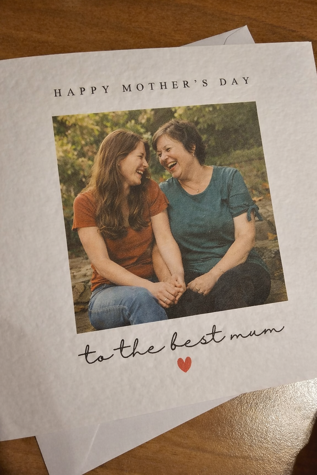 Personalised Photo Mothers Day Greetings Card